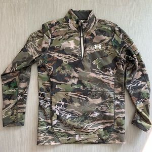 Under Armour Zephyr 1/4 Zip Fleece Forest Camo
